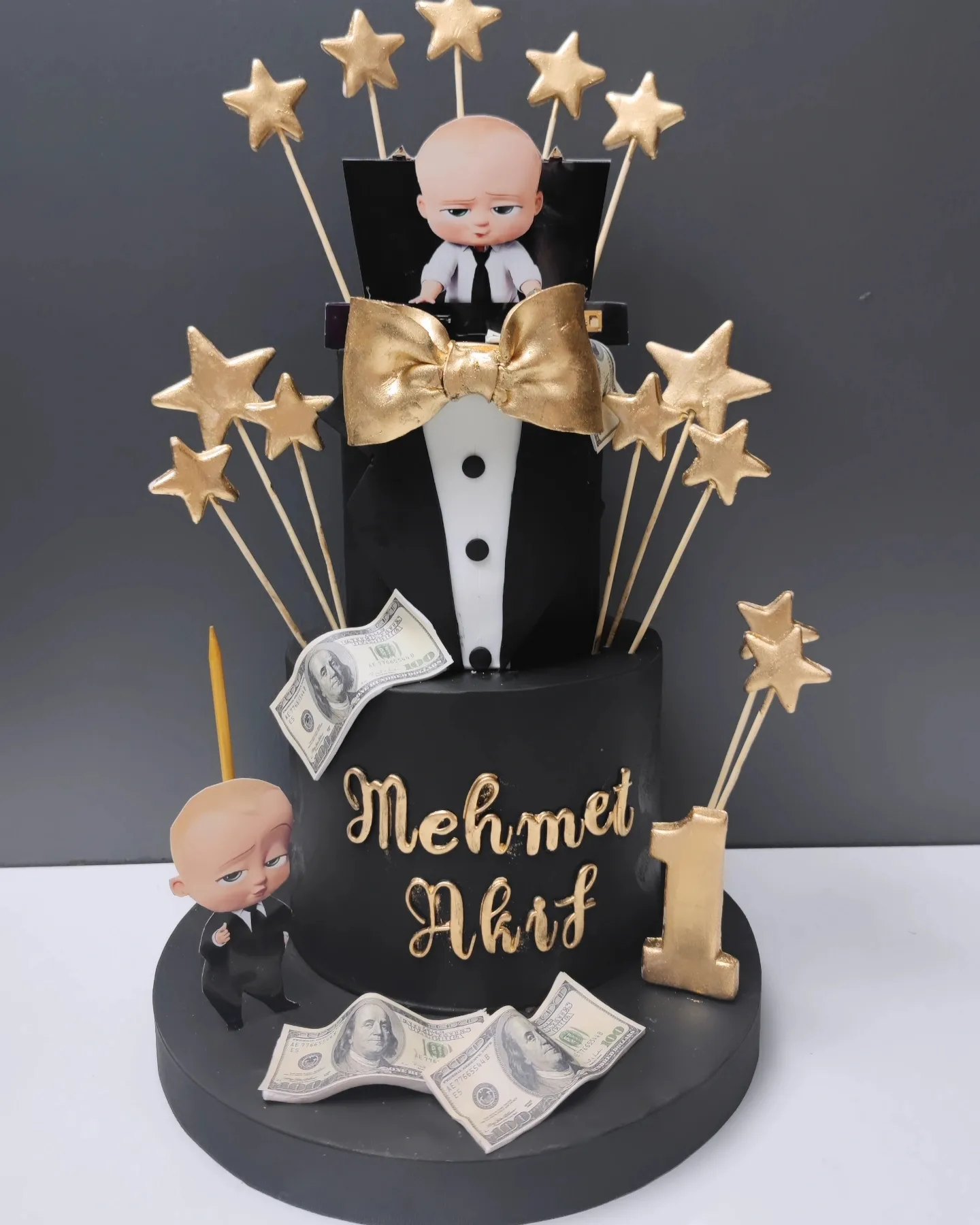 Patron Bebek Pasta 2 Katlı